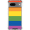 The Rainbow Flag Google Pixel 8 Clear Case